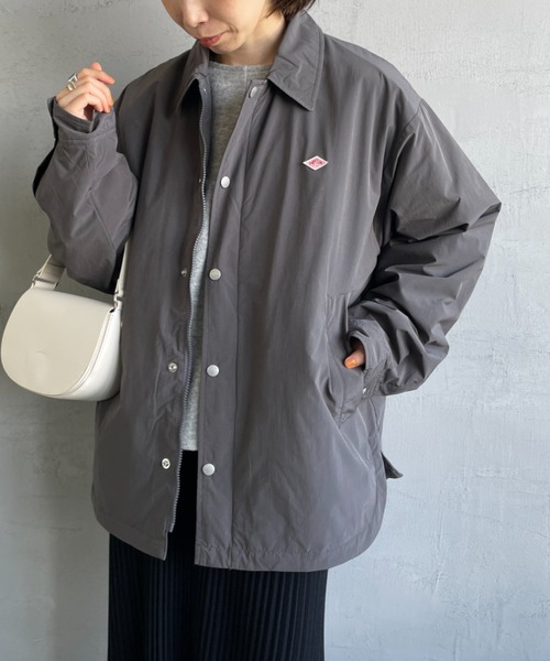 セール】[DANTON/ダントン] 中綿入り ナイロンコーチジャケット