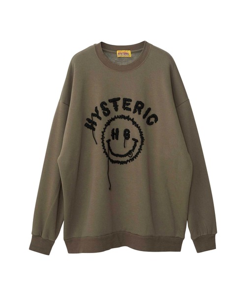 HYSTERIC GLAMOUR（ヒステリックグラマー）の「SMILE刺繍 オーバー