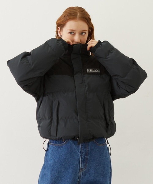 セール】BAR PATCH PUFFER JACKET（ダウンジャケット/コート