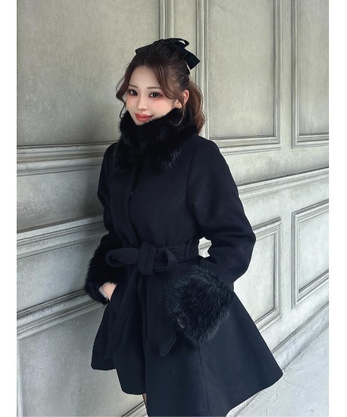 Darich（ダーリッチ）の「ウエストベルトメルトンコート（その他