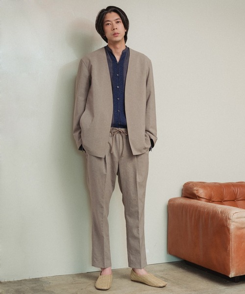 ADAM ET ROPE'（アダムエロペ）の「《2点セット》ノーカラージャケット