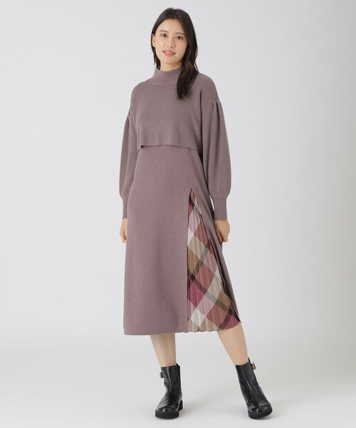 BLUE LABEL CRESTBRIDGE（ブルーレーベルクレストブリッジ）の「ニット