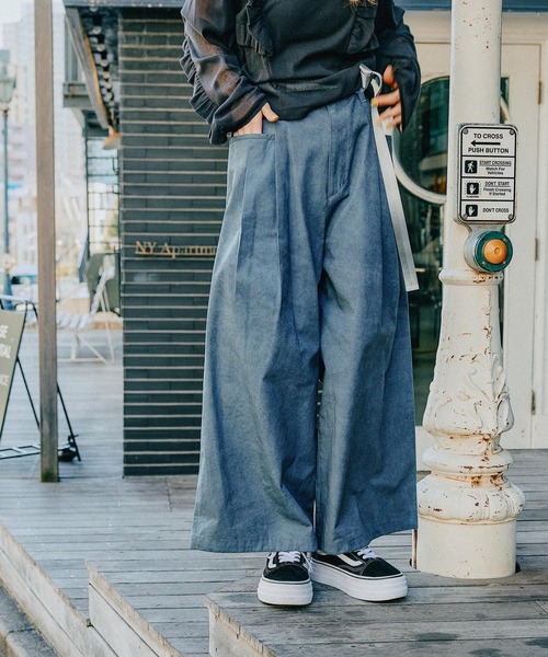 niko and（ニコアンド）の「【MODE NORM CORE】ムラ染めポケタック