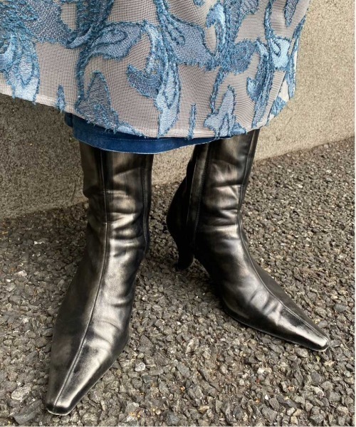 Ameri（アメリ）の「POINTED TOE GRUNGE LIKE BOOTS（ブーツ）」 - WEAR