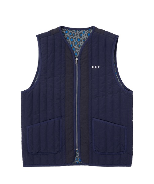 HUF（ハフ）の「CHEATA REVERSIBLE LINER VEST / HUF ベスト