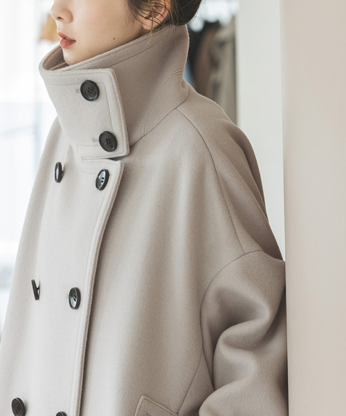 Noble（ノーブル）の「《追加》スタンドカラーオーバーコート（その他