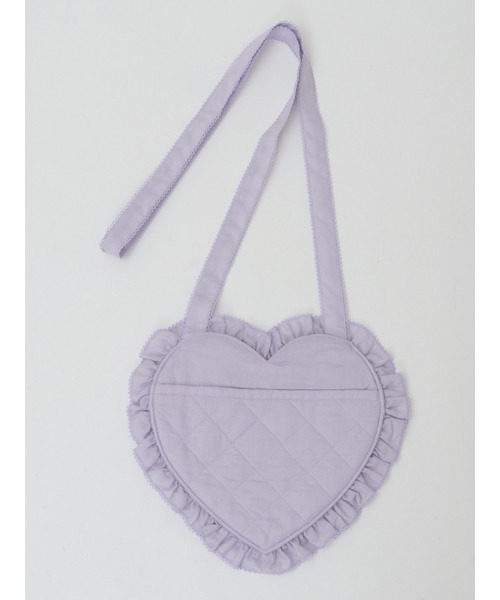 PINK HOUSE（ピンクハウス）の「ローンフリルハートポシェット