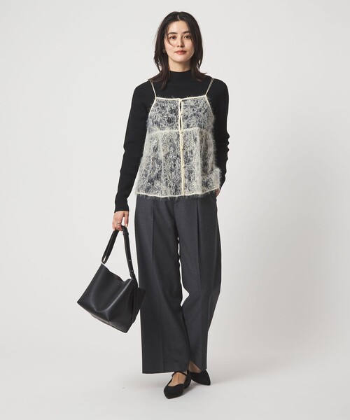 セール】シアー レース キャミソール（ベスト）｜green label relaxing