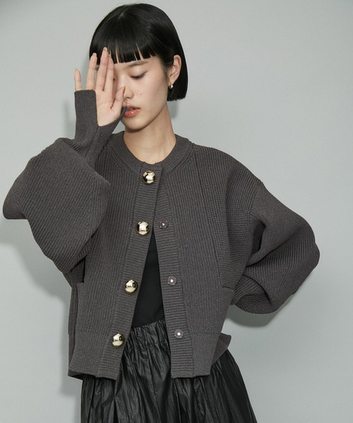 ADAM ET ROPE'（アダムエロペ）の「コットンコクーンカーディガン