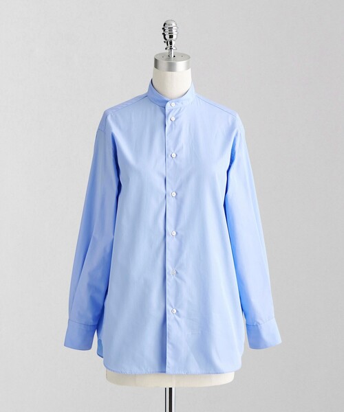 LOEFF（ロエフ）の「＜LOEFF＞コットン ブロード バンドカラーシャツ