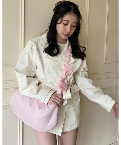 epine（エピヌ）の「e ribbon nylon half moon bag（ショルダーバッグ