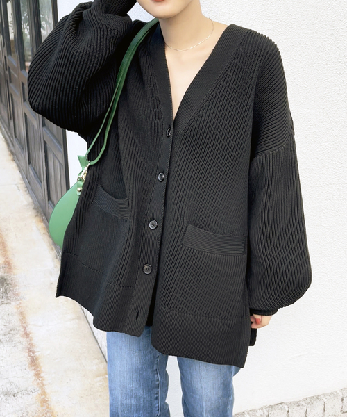 Spick & Span（スピックアンドスパン）の「バルキーヤーンカーディガン