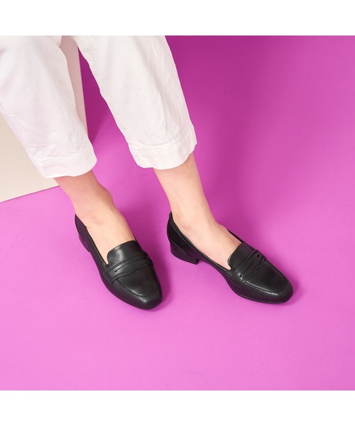 Clarks（クラークス）の「Torhill Penny / トーヒルペニー （ブラック