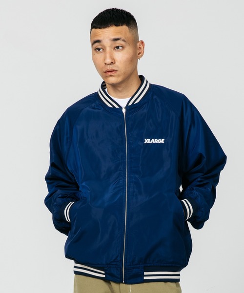 XLARGE（エクストララージ）の「REVERSIBLE BASEBALL JACKET