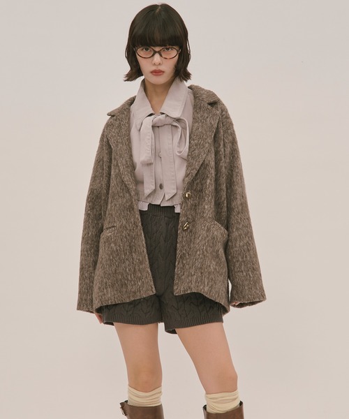 loin nuit（ロワンニュイ）の「dolman sleeve design jacket