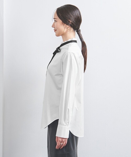 UNITED ARROWS（ユナイテッドアローズ）の「フリル リボン ボウタイ