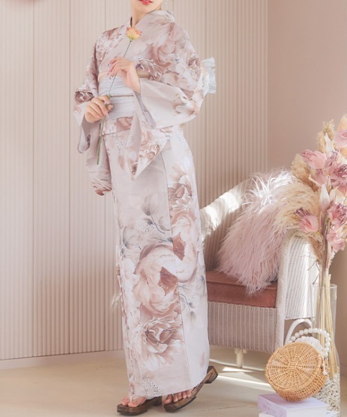 浴衣3点セット（浴衣・帯・下駄）（浴衣）｜sugar nine（シュガー