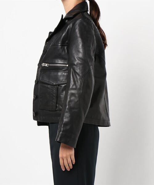 ZADIG&VOLTAIRE（ザディグ エ ヴォルテール）の「LILA CUIR BLOUSON