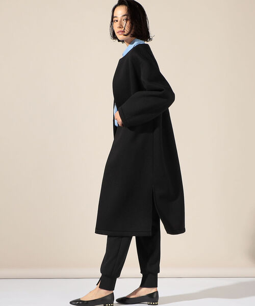 セール】◇【WEB限定】ダンボールノーカラーコート（ノーカラーコート