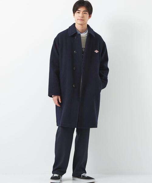 DANTON（ダントン）の「＜DANTON＞ウールライトパイルロングコート
