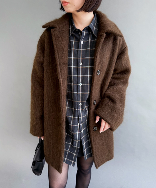 EDIT. FOR LULU（エディットフォールル）の「《追加》シャギーコート