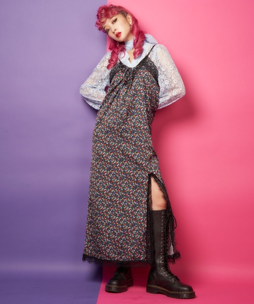 ANNA SUI（アナスイ）の「ANNA SUI jouetie フラワーキャミワンピ