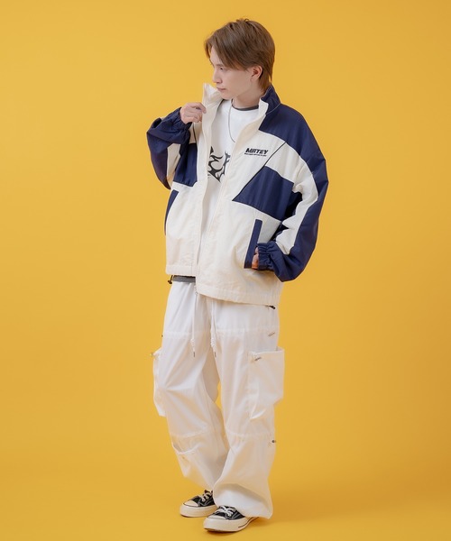 セール】切り替え ナイロンジャケット（ナイロンジャケット