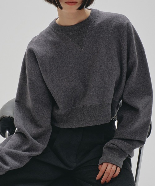 TODAYFUL（トゥデイフル）の「【TODAYFUL/トゥデイフル】Cropped Sweat