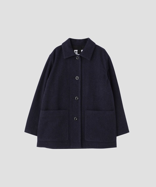 MHL.（エムエイチエル）の「FELTED SHETLAND WOOL（ブルゾン）」 - WEAR
