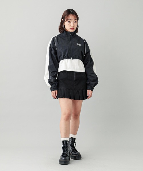 X-girl（エックスガール）の「3WAY BICOLOR JACKET（ナイロン