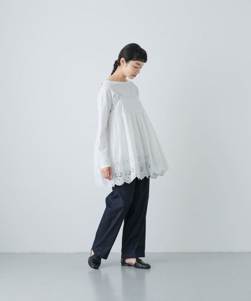 かぐれ（カグレ）の「スカラップ刺繍キャミソール（キャミソール