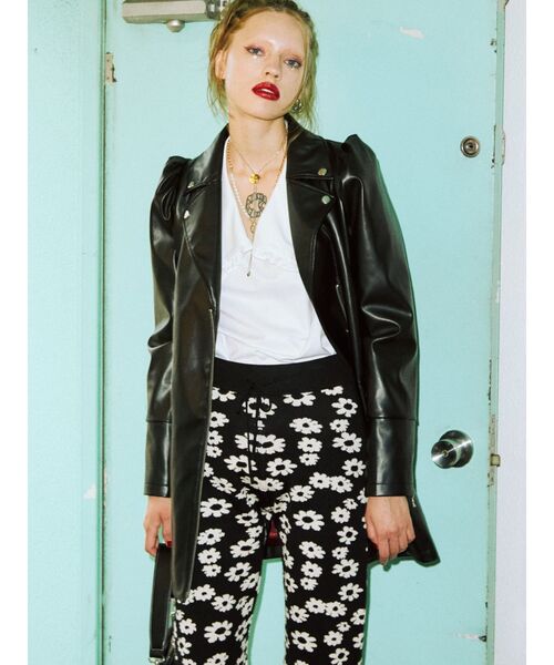 セール】ライダースミニワンピース（ワンピース）｜jouetie