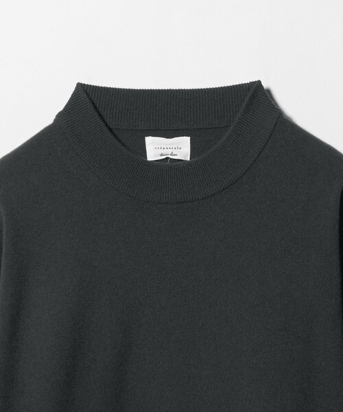 セール】＜crepuscule × Steven Alan＞ MOCK NECK KNIT/ニット（ニット