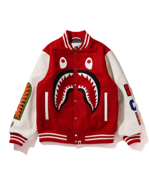 SHARK VARSITY JACKET（スタジャン）｜A BATHING APE（アベイシング