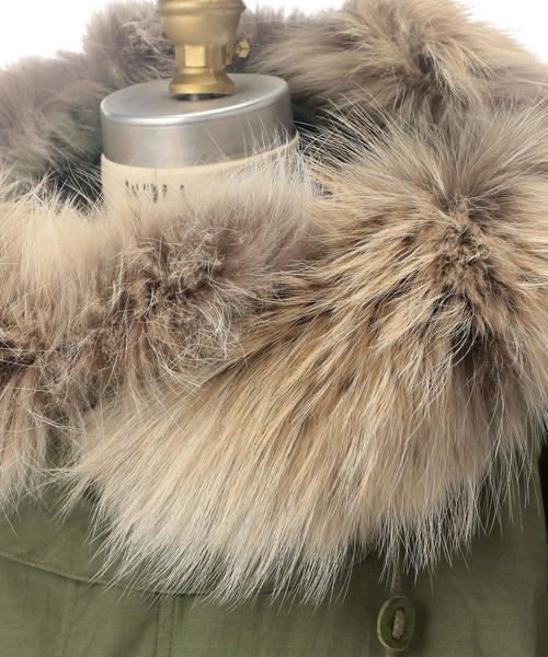 Drawer（ドゥロワー）の「Drawer ファースリーブモッズコート（その他