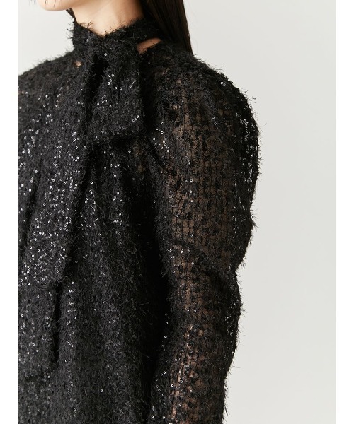 FRAY I.D（フレイアイディー）の「ジャガードボウタイタックスリーブ