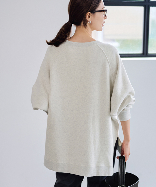 セール】ラグランポンチョプリントスエット（スウェット）｜FRAMeWORK