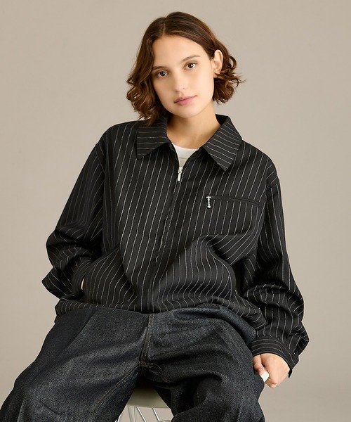 セール】ZIP STRIPE JACKET / ジップストライプジャケット（その他
