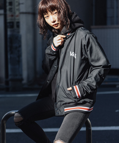 VANS（バンズ）の「VANS/ヴァンズ Line Rib Stadium Jacket