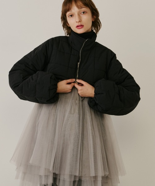 PERNA（ペルナ）の「チュールギャザーキャミソール（シャツ/ブラウス
