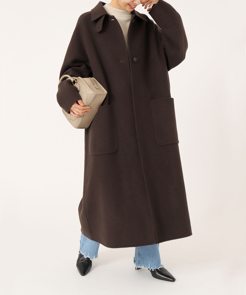 IENA（イエナ）の「MANTECO PURE リバーステンカラーコート（ステン