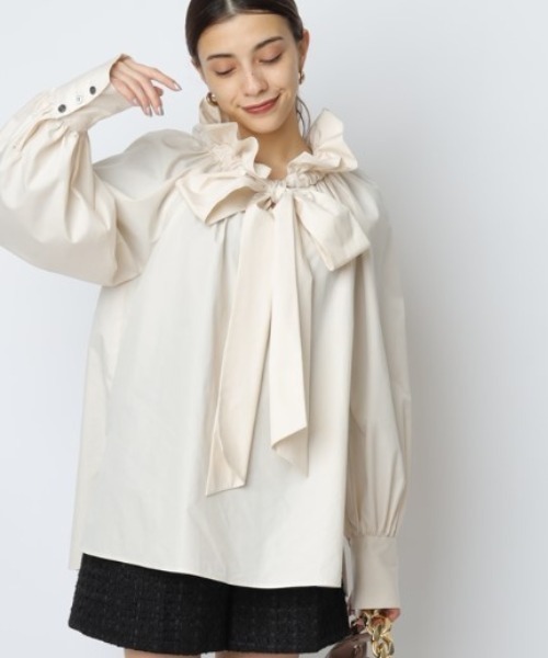 CADUNE（カデュネ）の「ボウタイブラウス（シャツ/ブラウス）」 - WEAR