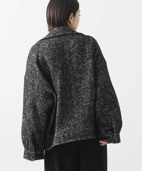 セール】ツィードショートPコート（ピーコート）｜Gready Brilliant