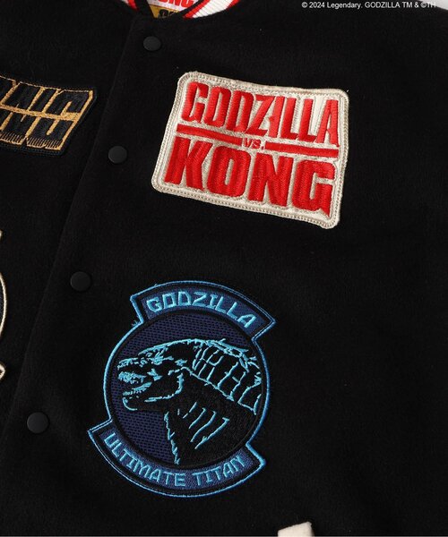 BREEZE（ブリーズ）の「【ゴジラVSコング】 リバーシブルスタジャン