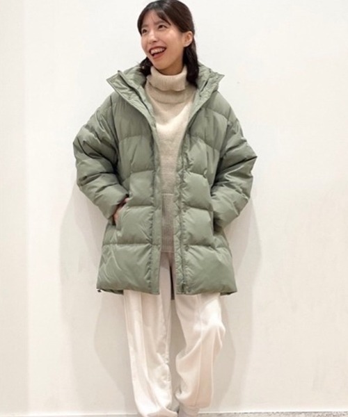 GAP（ギャップ）の「ヘビーウェイト フード付き ミッドダウン