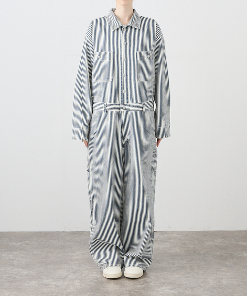 FRAMeWORK（フレームワーク）の「ヒッコリーオールインワン（つなぎ