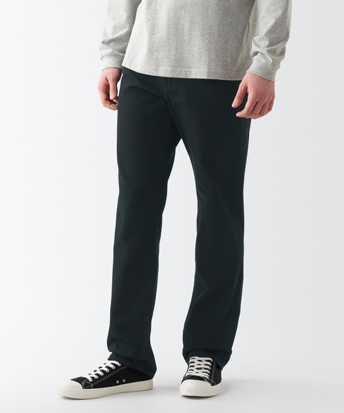 セール】デニムレギュラーパンツ 股下82cm 黒（デニムパンツ