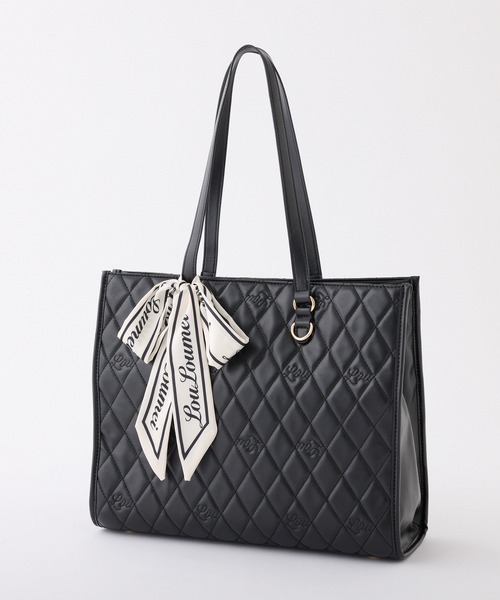 セール】【LouLoumei】スカーフ付きキャリーオントートバッグ（トート