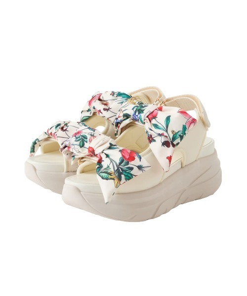 ダブルリボンサンダル（サンダル）｜+diana（プラスダイアナ）の