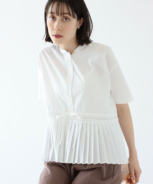 Ray BEAMS（レイビームス）の「Ray BEAMS / プリーツ キリカエ バンド